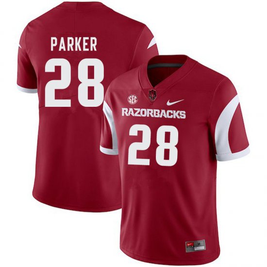 Men GameDay Andrew Parker #28 Arkansas Stitched College Football Jersey