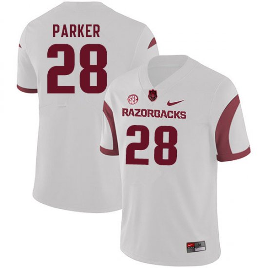 Men GameDay Andrew Parker #28 Arkansas Stitched College Football Jersey