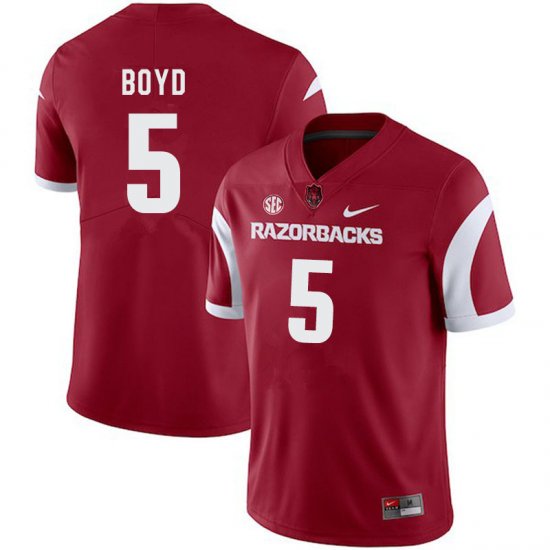 Men GameDay Rakeem Boyd #5 Arkansas Stitched College Football Jersey