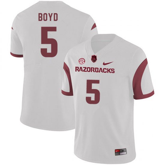 Men GameDay Rakeem Boyd #5 Arkansas Stitched College Football Jersey