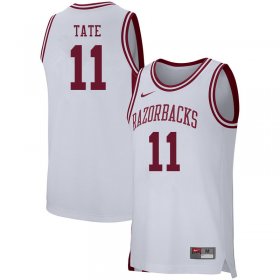 Men GameDay Jalen Tate #11 Arkansas Stitched College Basketball Jersey