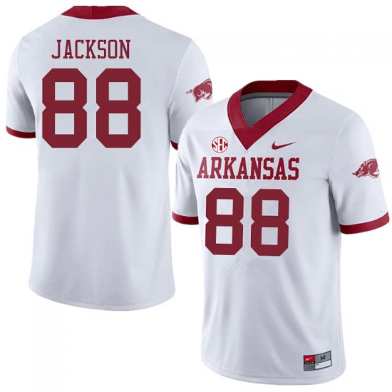 Men GameDay Koilan Jackson #88 Arkansas Stitched College Football Jersey