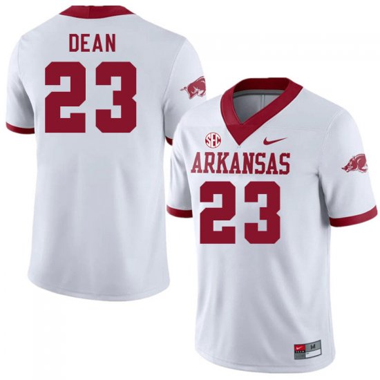 Men GameDay Carson Dean #23 Arkansas Stitched College Football Jersey