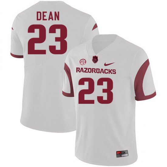 Men GameDay Carson Dean #23 Arkansas Stitched College Football Jersey