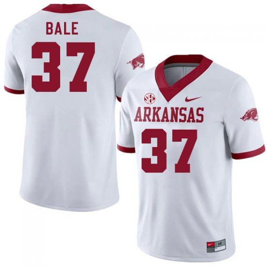 Men GameDay Devin Bale #37 Arkansas Stitched College Football Jersey