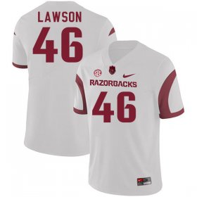 Men GameDay Owen Lawson #46 Arkansas Stitched College Football Jersey