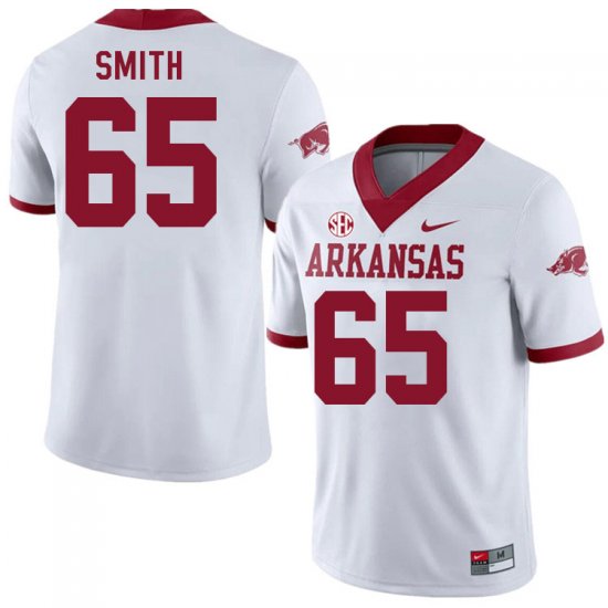 Men GameDay Aaron Smith #65 Arkansas Stitched College Football Jersey