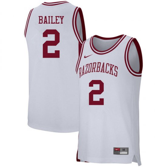 Men GameDay Adrio Bailey #2 Arkansas Stitched College Basketball Jersey