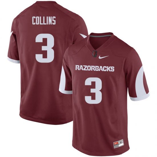 Men GameDay Alex Collins #3 Arkansas Stitched College Football Jersey