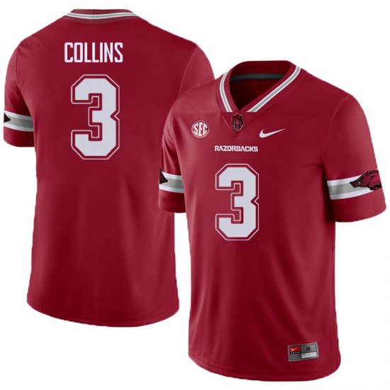 Men GameDay Alex Collins #3 Arkansas Stitched College Football Jersey