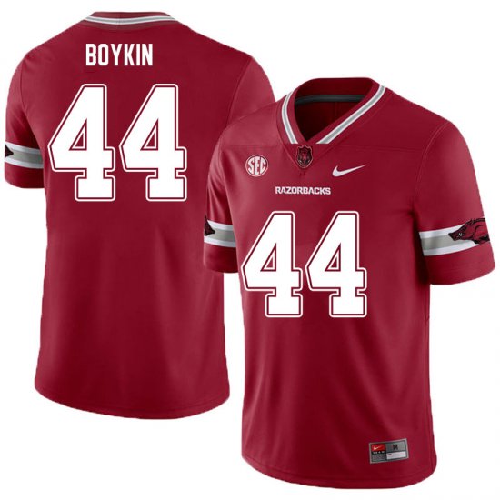 Men GameDay Andy Boykin #44 Arkansas Stitched College Football Jersey