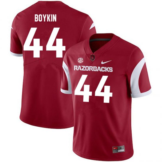 Men GameDay Andy Boykin #44 Arkansas Stitched College Football Jersey