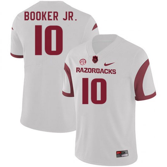 Men GameDay Anthony Booker Jr. #10 Arkansas Stitched College Football Jersey