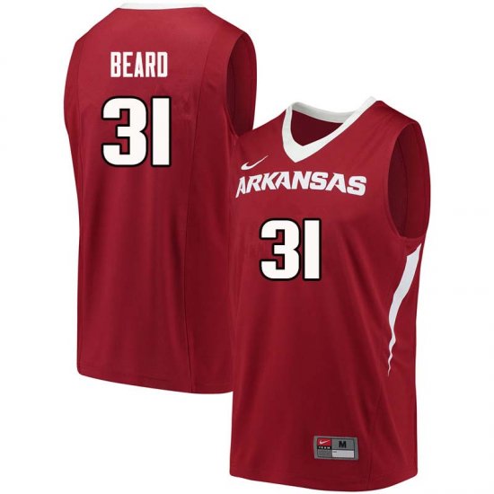 Men GameDay Anton Beard #31 Arkansas Stitched College Basketball Jersey