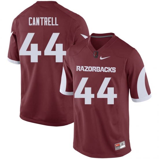 Men GameDay Austin Cantrell #44 Arkansas Stitched College Football Jersey