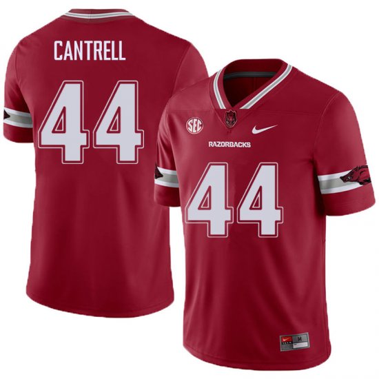 Men GameDay Austin Cantrell #44 Arkansas Stitched College Football Jersey