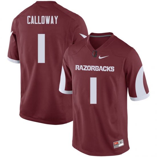 Men GameDay Chevin Calloway #1 Arkansas Stitched College Football Jersey