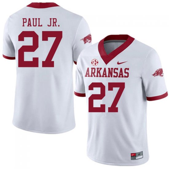 Men GameDay Chris Paul Jr. #27 Arkansas Stitched College Football Jersey