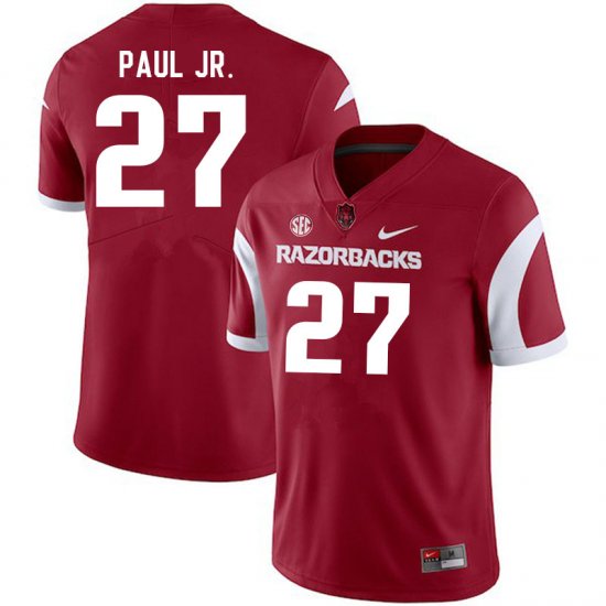 Men GameDay Chris Paul Jr. #27 Arkansas Stitched College Football Jersey