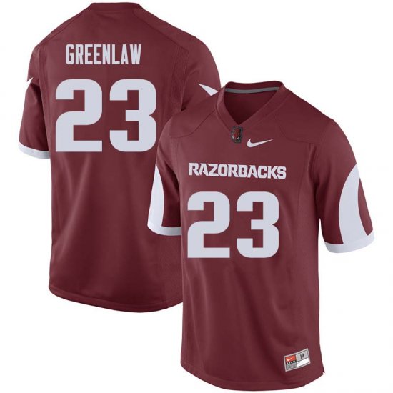 Men GameDay Dre Greenlaw #23 Arkansas Stitched College Football Jersey