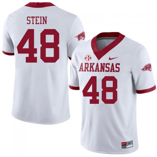 Men GameDay Eli Stein #48 Arkansas Stitched College Football Jersey