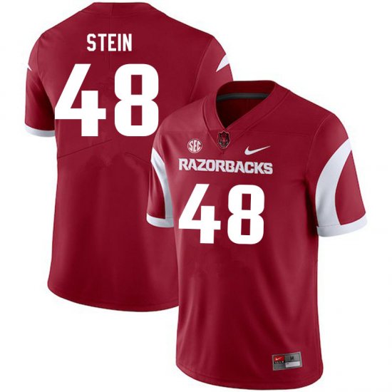 Men GameDay Eli Stein #48 Arkansas Stitched College Football Jersey