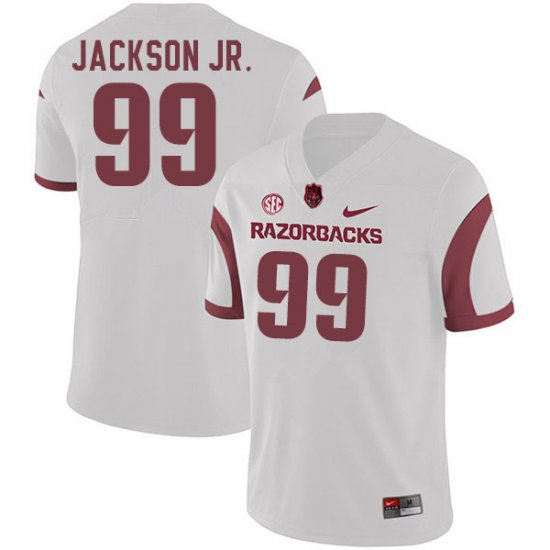 Men GameDay Enoch Jackson Jr. #99 Arkansas Stitched College Football Jersey