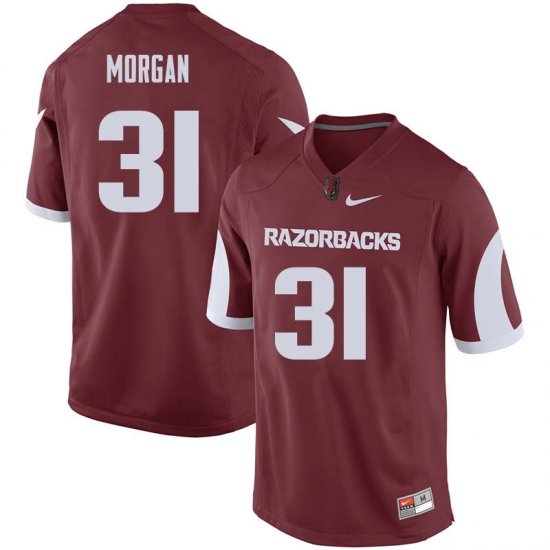 Men GameDay Grant Morgan #31 Arkansas Stitched College Football Jersey