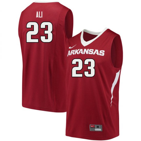 Men GameDay Ibrahim Ali #23 Arkansas Stitched College Basketball Jersey