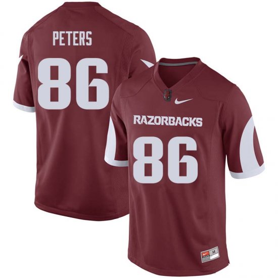 Men GameDay Jason Peters #86 Arkansas Stitched College Football Jersey