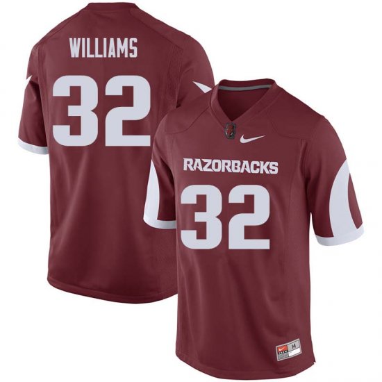 Men GameDay Jonathan Williams #32 Arkansas Stitched College Football Jersey