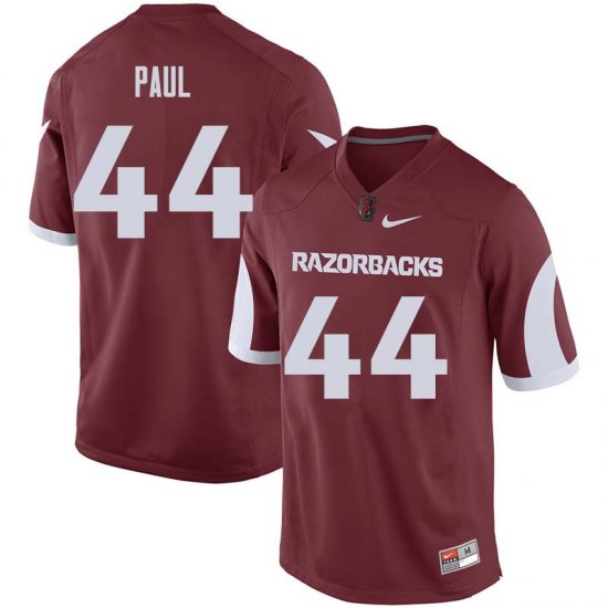 Men GameDay Josh Paul #44 Arkansas Stitched College Football Jersey