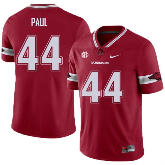 Men GameDay Josh Paul #44 Arkansas Stitched College Football Jersey