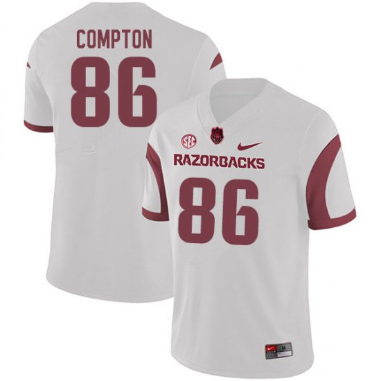 Men GameDay Kevin Compton #86 Arkansas Stitched College Football Jersey