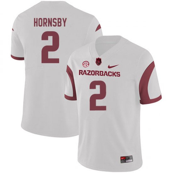 Men GameDay Malik Hornsby #2 Arkansas Stitched College Football Jersey