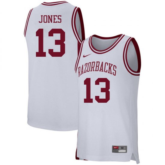 Men GameDay Mason Jones #13 Arkansas Stitched College Basketball Jersey