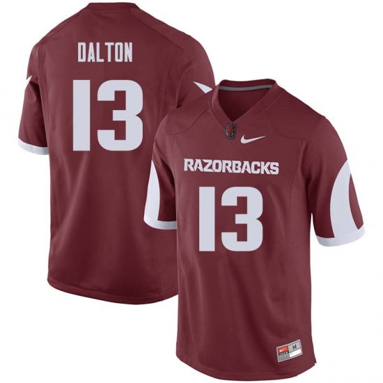 Men GameDay Nate Dalton #13 Arkansas Stitched College Football Jersey