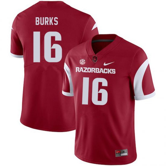 Men GameDay Treylon Burks #16 Arkansas Stitched College Football Jersey