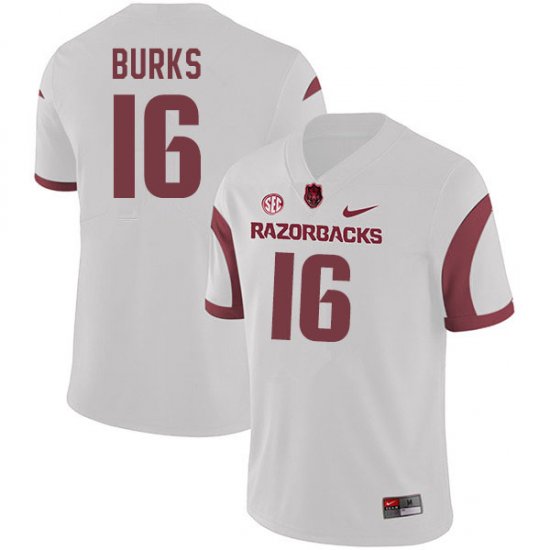 Men GameDay Treylon Burks #16 Arkansas Stitched College Football Jersey