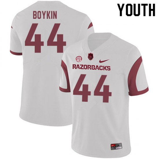 Youth GameDay Andy Boykin #44 Arkansas Stitched College Football Jersey