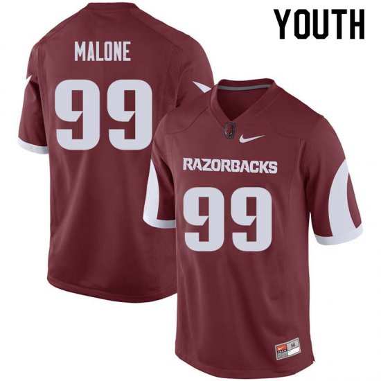 Youth GameDay Deion Malone #99 Arkansas Stitched College Football Jersey