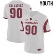 Youth GameDay Vito Calvaruso #90 Arkansas Stitched College Football Jersey